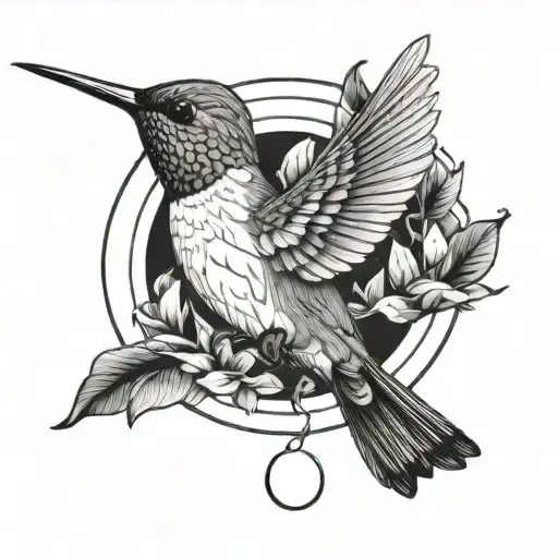 Hummingbird Circled