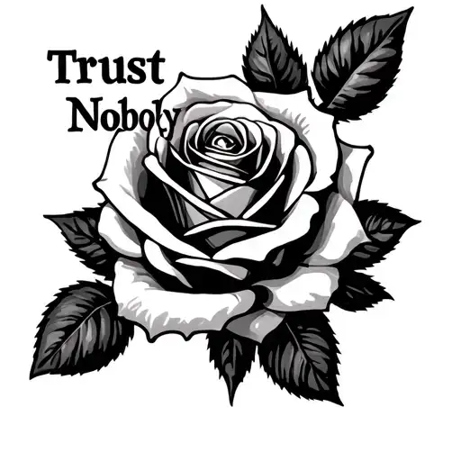 Roses Trust Nobody Money