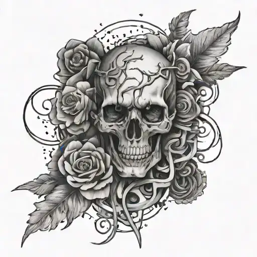 Forearm Tattoo About Pain And Suffering From Mental Struggle