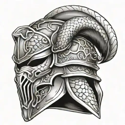 Snake Knights Helmet