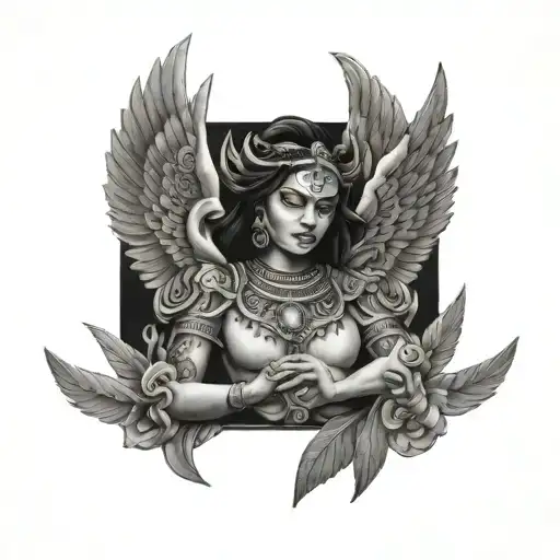 Mayan Angel Pain Eternally Poetic