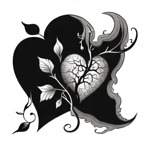 Half Hearts Half Nature Elements