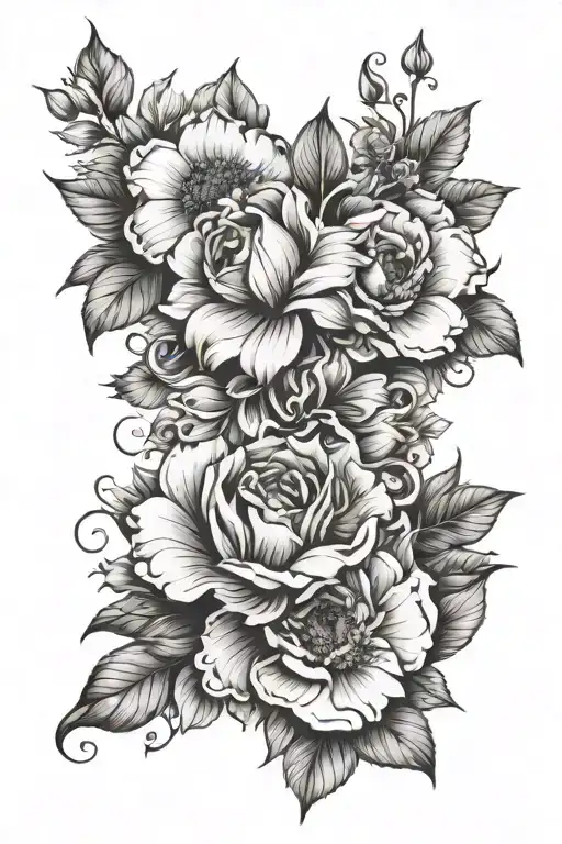 Floral Sleeve Inspired