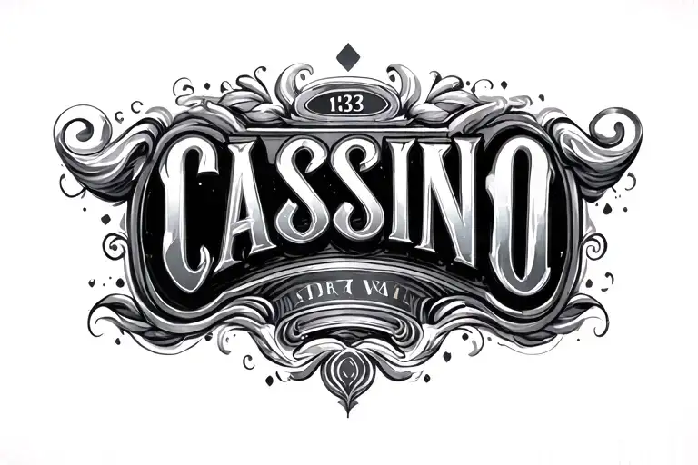 133 Casino Font