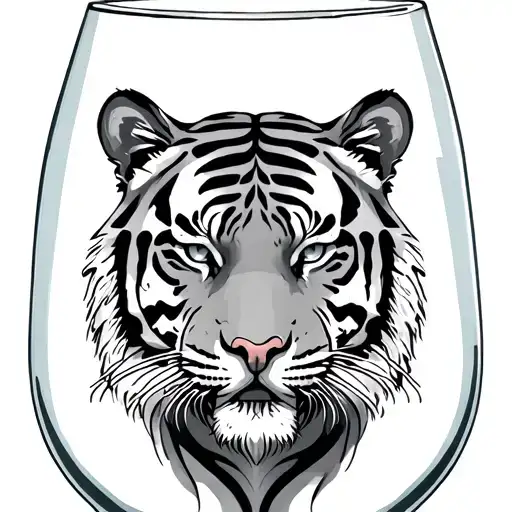 Tiger Hour Glass