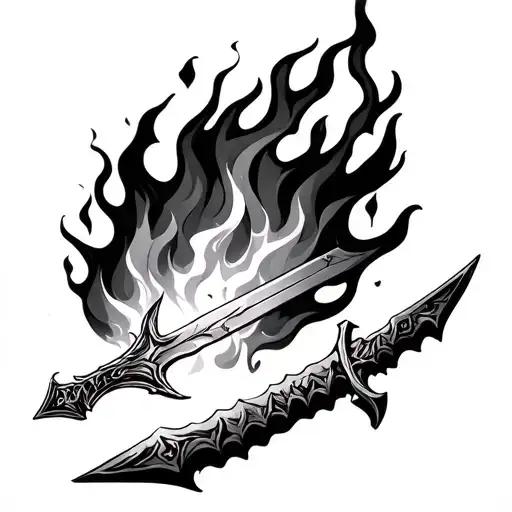 Flaming Sword