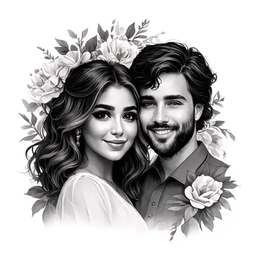 Family Portrait Surrounded