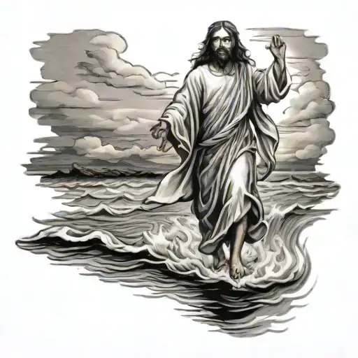 Jesus Walking On Water