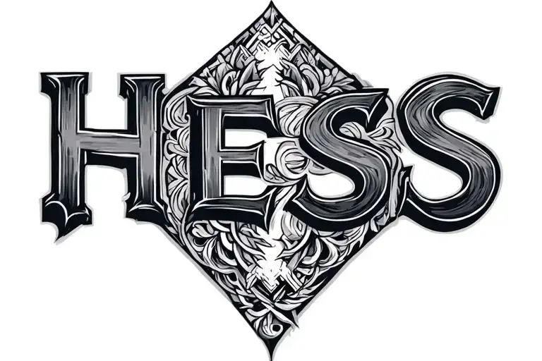 The Word Hess Stretched Out