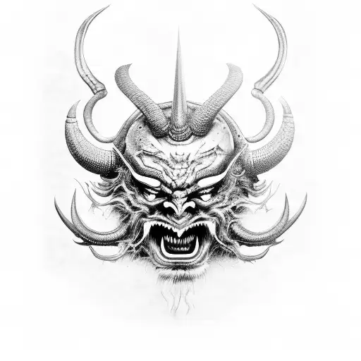 Chinese Devil Mask