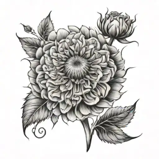 Dandelion With Roses