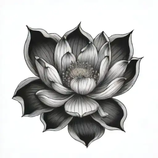 A Lotus Flower