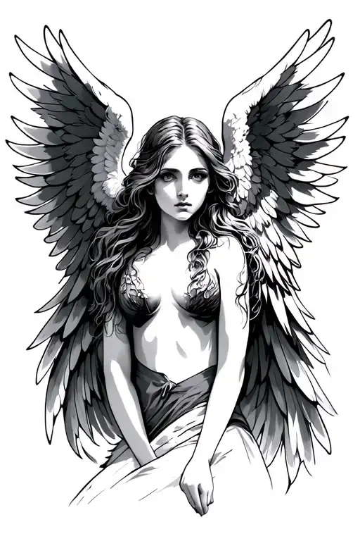 Woomen Angel Wings