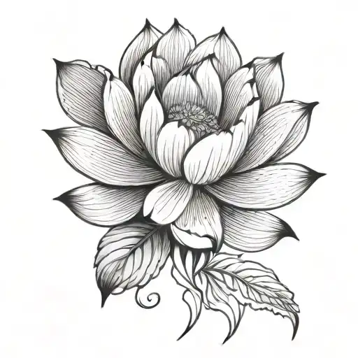 Large Lotus Flower