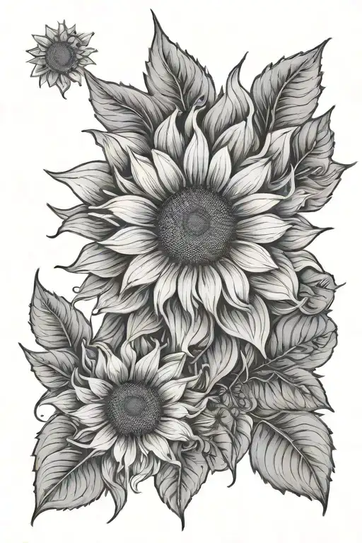Sunflower Strength Inspired