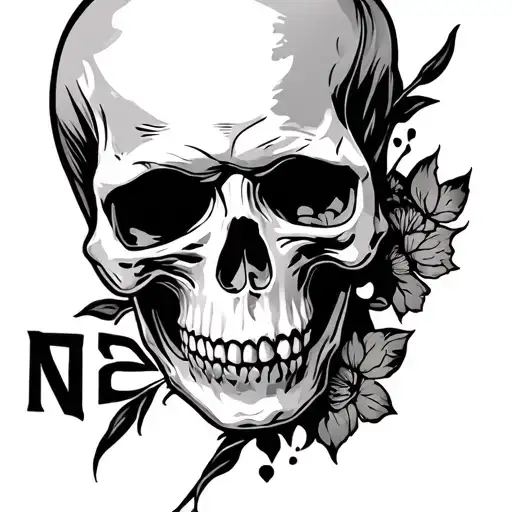 Nsn Letters With A Skull