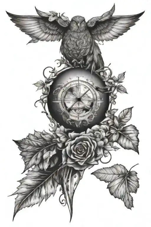 Fine Line Nature And Life For Men