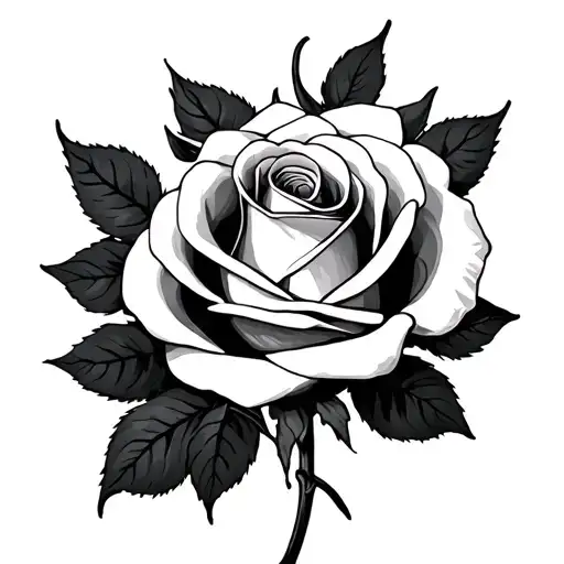 Sull Rose Intertwined