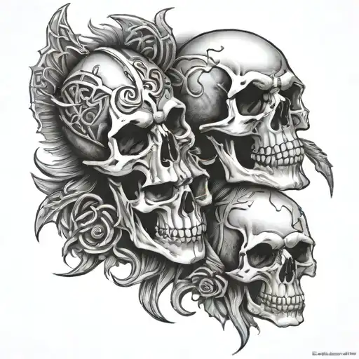 Norse Skulls And Death