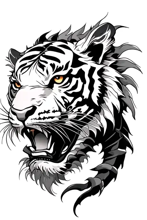 Tiger And Dragon And Scorpio