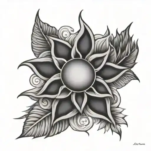 Filipino Sun As A Flower