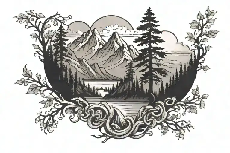 Through Mountains Over Seas Friendship