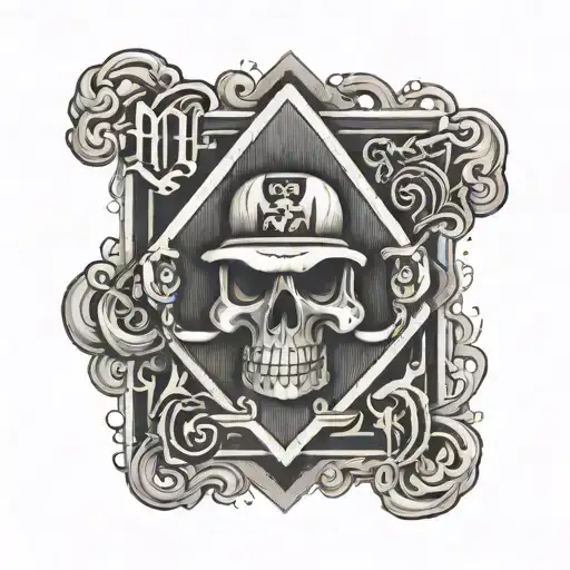Motorhead Logo On Playing Card
