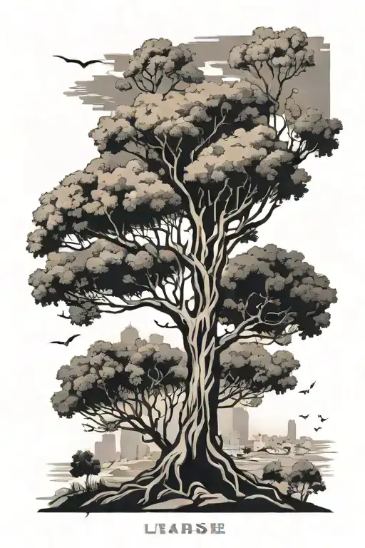 Lebanese Tree And Palestine Struggle Ideas Based