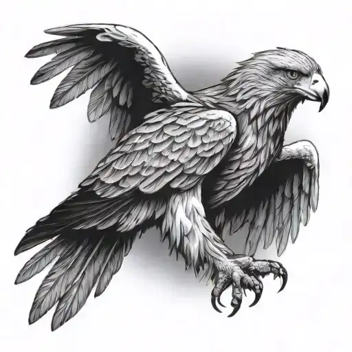 Albenian Eagle Sitting