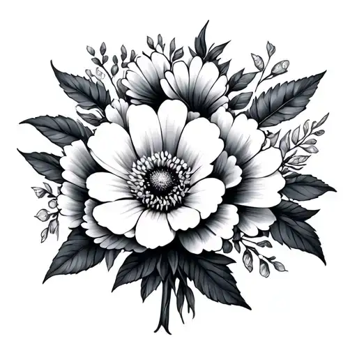 Birth Flower Bouquet