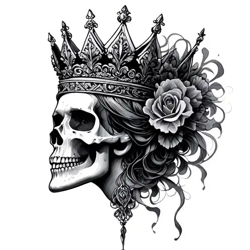 Skull Queen Crown