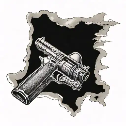 Gun And Newspaper Banned