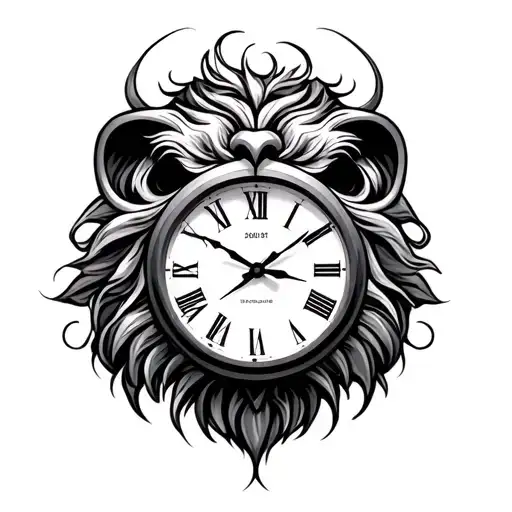 Loin Face Clock