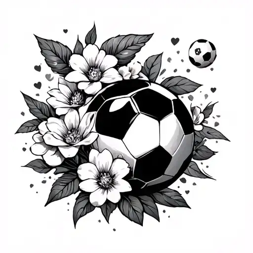 Billiards Love Soccer Strength Flowers Feminine