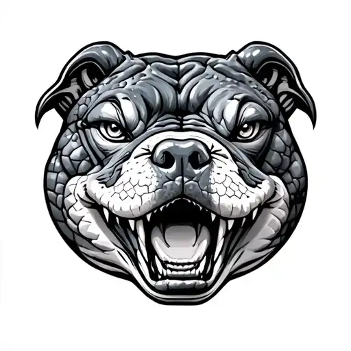 Titan Gator Pitbull Face