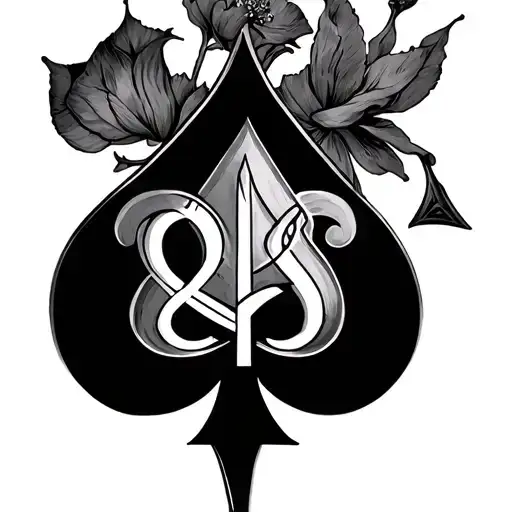 Incorporate Beta Spade And Sissy Symbol In A Bdsm-inspired Tattoo Design
