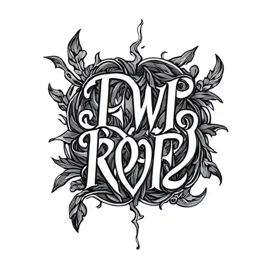 Two Word Ambigram Generator