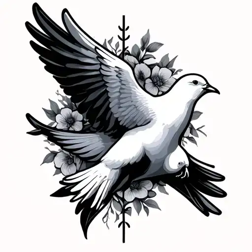 Cross And Dove
