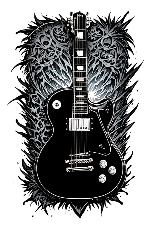 Guitar Sketch Incomplete