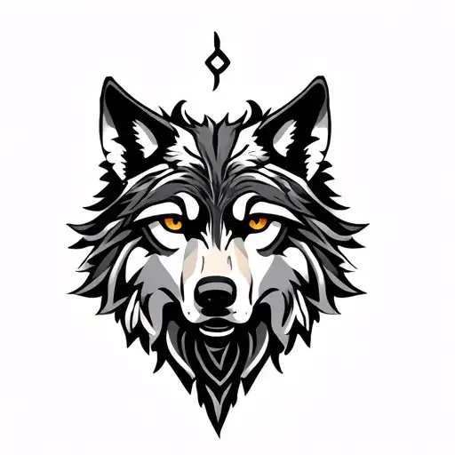 Hieroglyphics Wolf