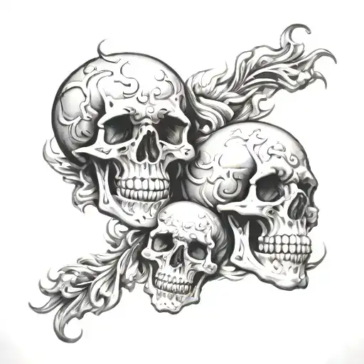 Skulls Hell Towards Heaven