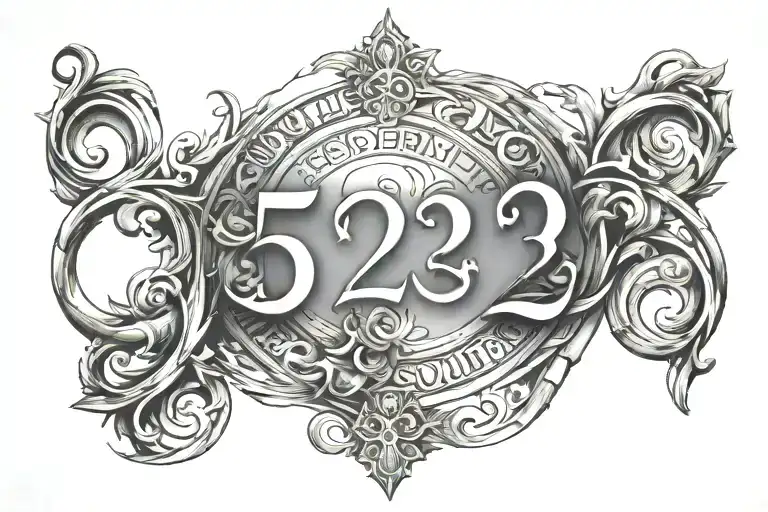 Roman Numbers 523