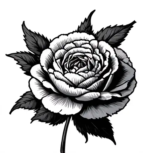 Carnation And Revolution Symbol Combined