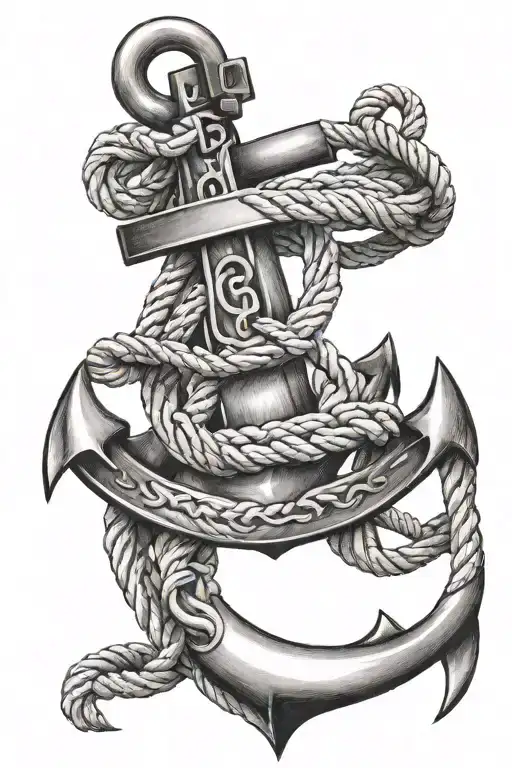 Anchor And Rope