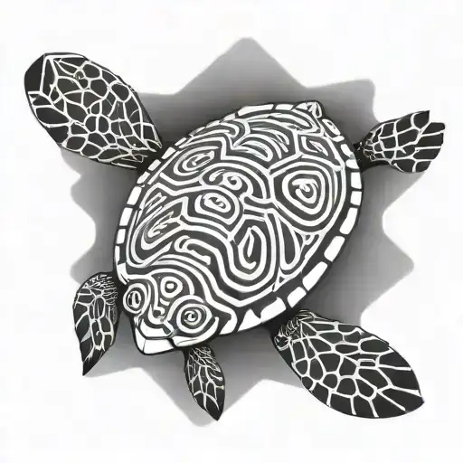 Polynesian Turtle Forearm