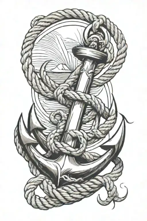 Anchor And Rope