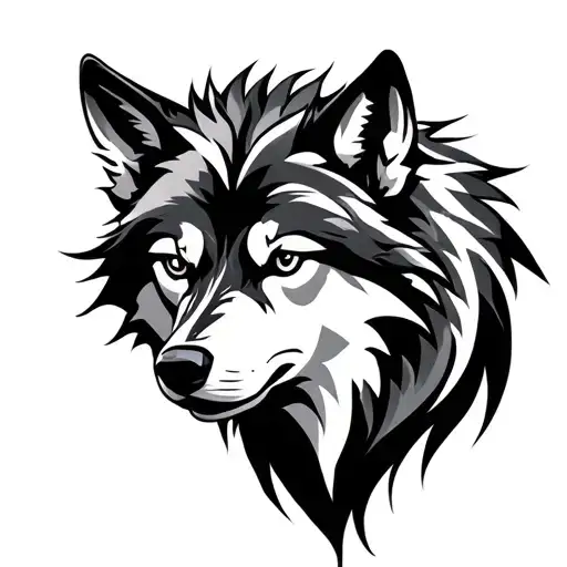 Tribal Wolf