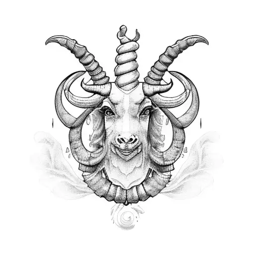 Full Body Human Capricorn