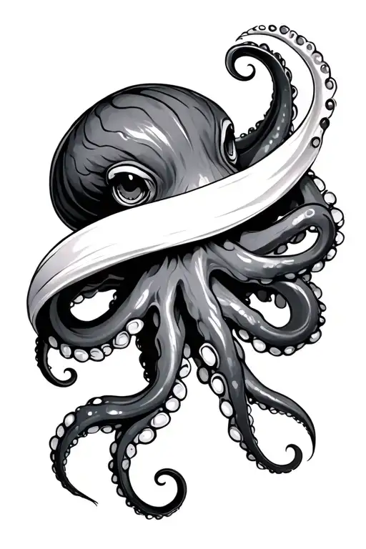 Octopus Wrapped Around