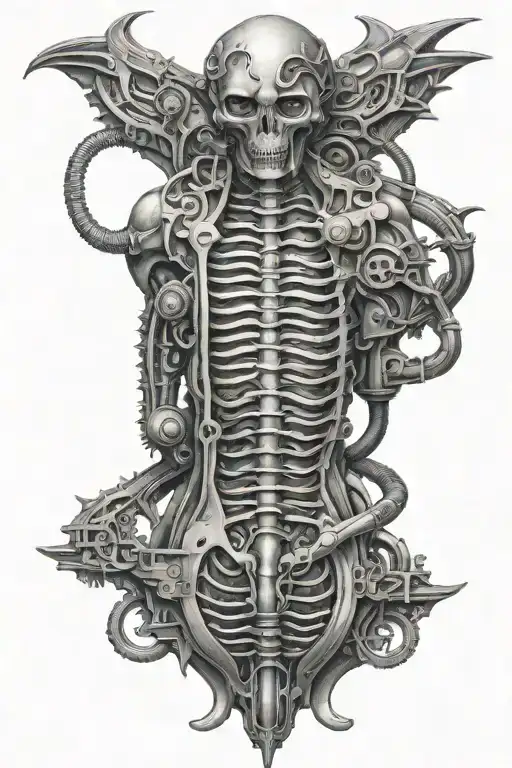 Spine Bio Mechanical Hr Giger